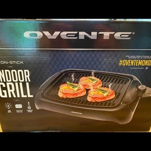 Brand New - Ovente Non Stick Indoor Grill